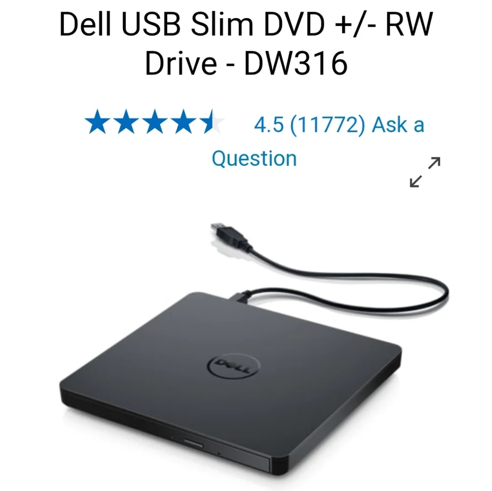 Dell USB DVD drive